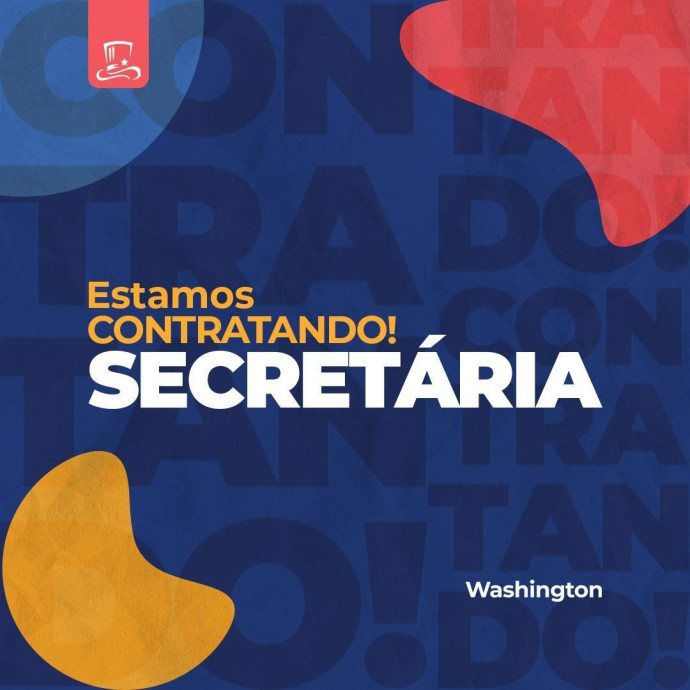 A Escola de Inglês Washington está com Oportunidade Aberta para Secretária!