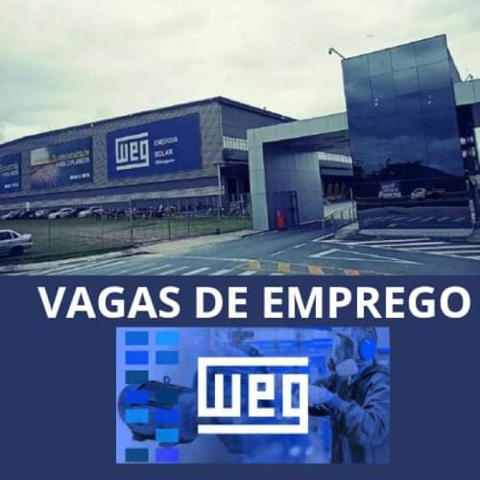 WEG COM VAGAS ABERTAS EM BLUMENAU
