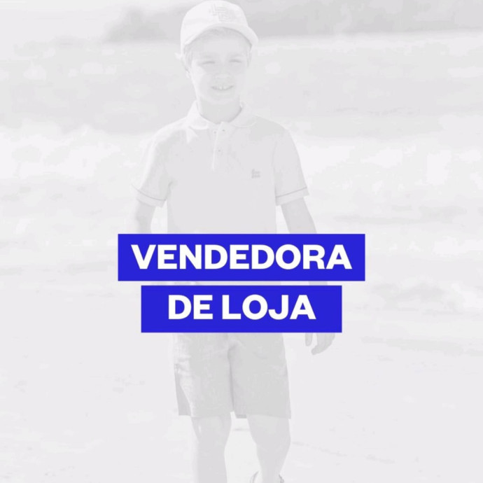 VENDEDEDOR(A) DE LOJA