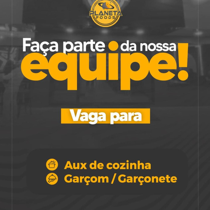 Restaurante localizado em Itajaí no bairro São judas Vagas em aberto