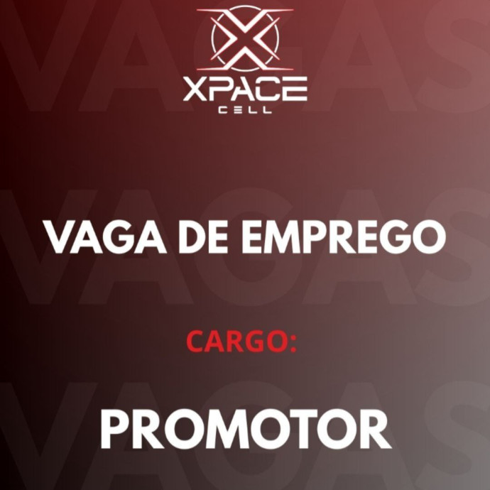 📢 VAGA ABERTA – PROMOTOR DE LOJA