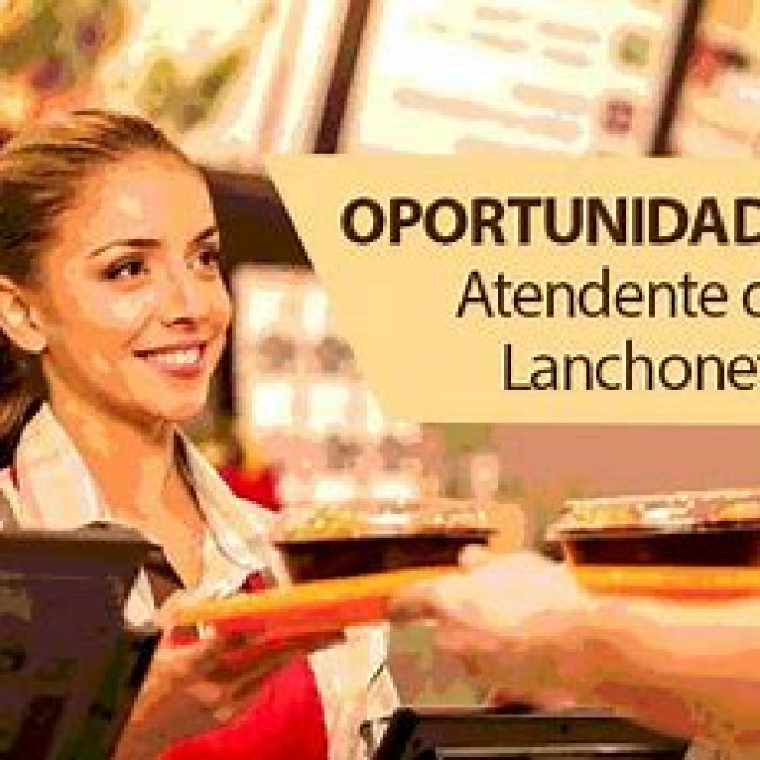 Atendentes de Lanchonete 🍔 🍟🥤🍦